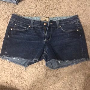 Paige Cut-Off Jean Shorts - Size 29